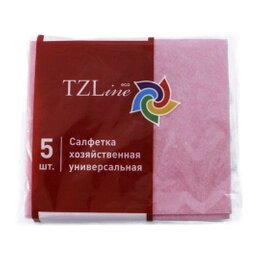 Салфетка TZLINE хозяйственная универсальная 5 шт от компании ИП Фомичев - фото 1