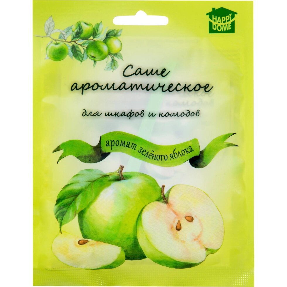 Саше ароматическое для шкафов и комодов, яблоко от компании ИП Фомичев - фото 1