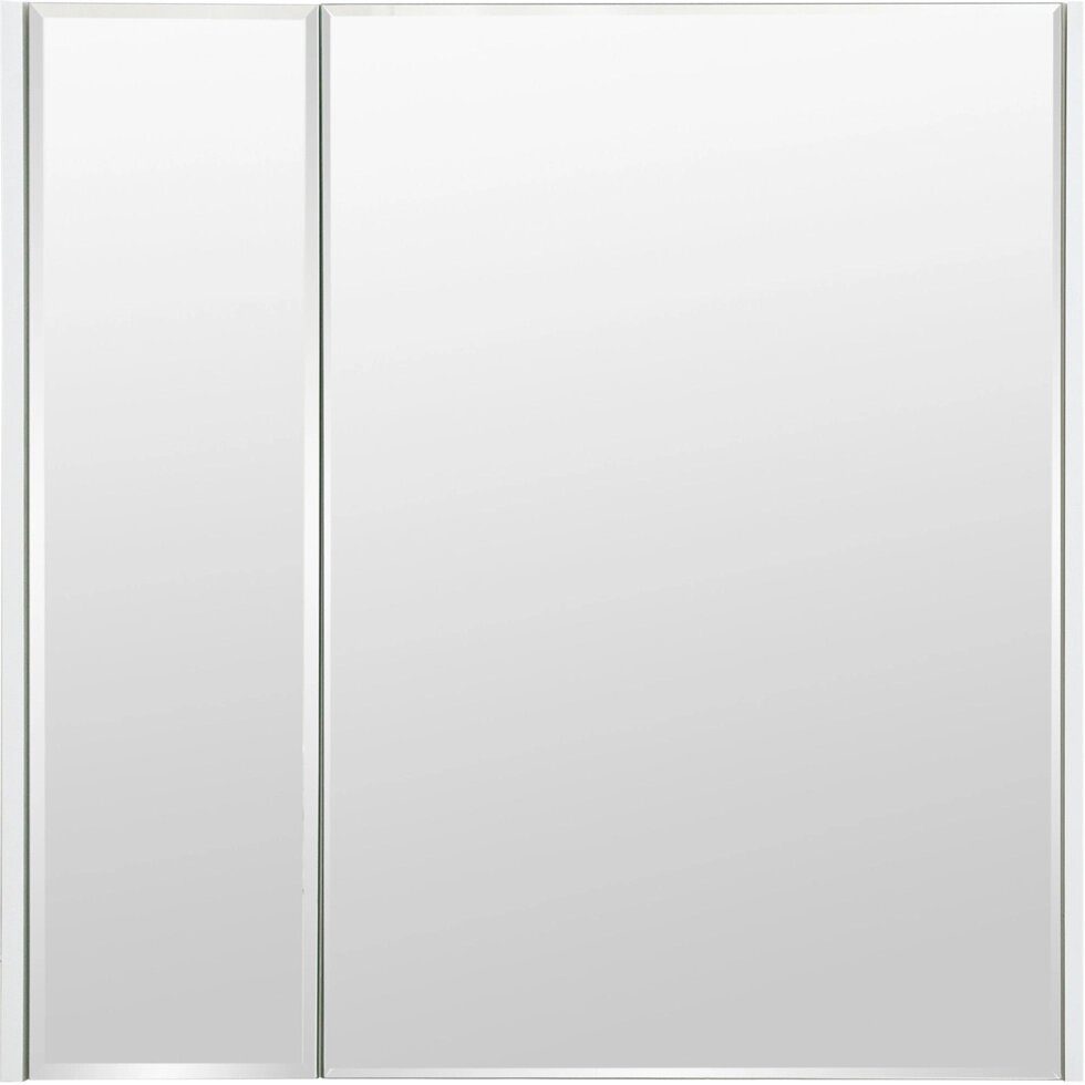 Шкаф зеркальный «Экко», 80 см, цвет белый глянец от компании ИП Фомичев - фото 1