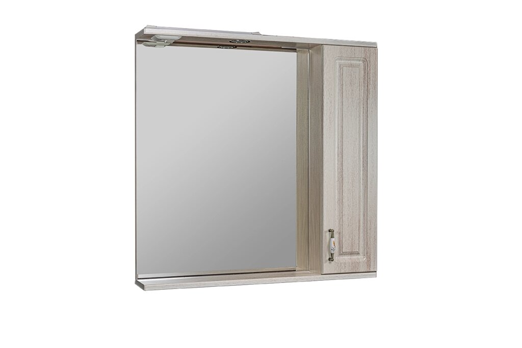 Шкаф зеркальный Олеандр 80 свет кантри (pic), шт от компании ИП Фомичев - фото 1