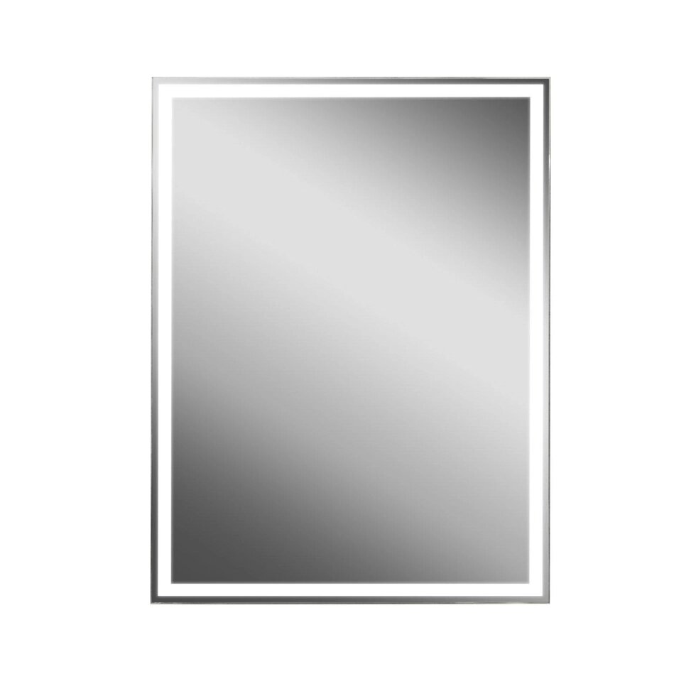 Шкаф зеркальный подвесной Montero Black LED с подсветкой 60х80 см цвет черный от компании ИП Фомичев - фото 1