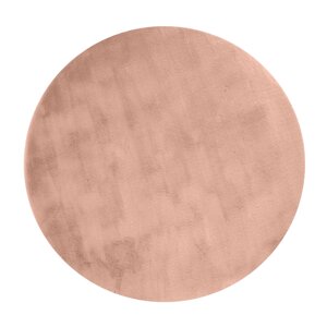 Шкура полиэстер Inspire Bianca o100 см цвет розовый