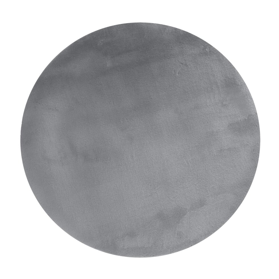 Шкура полиэстер Inspire Bianca o100 см цвет серый от компании ИП Фомичев - фото 1