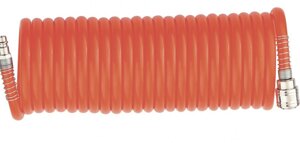 Шланг Matrix спиральный воздушный с быстросъемными соединениями 10м