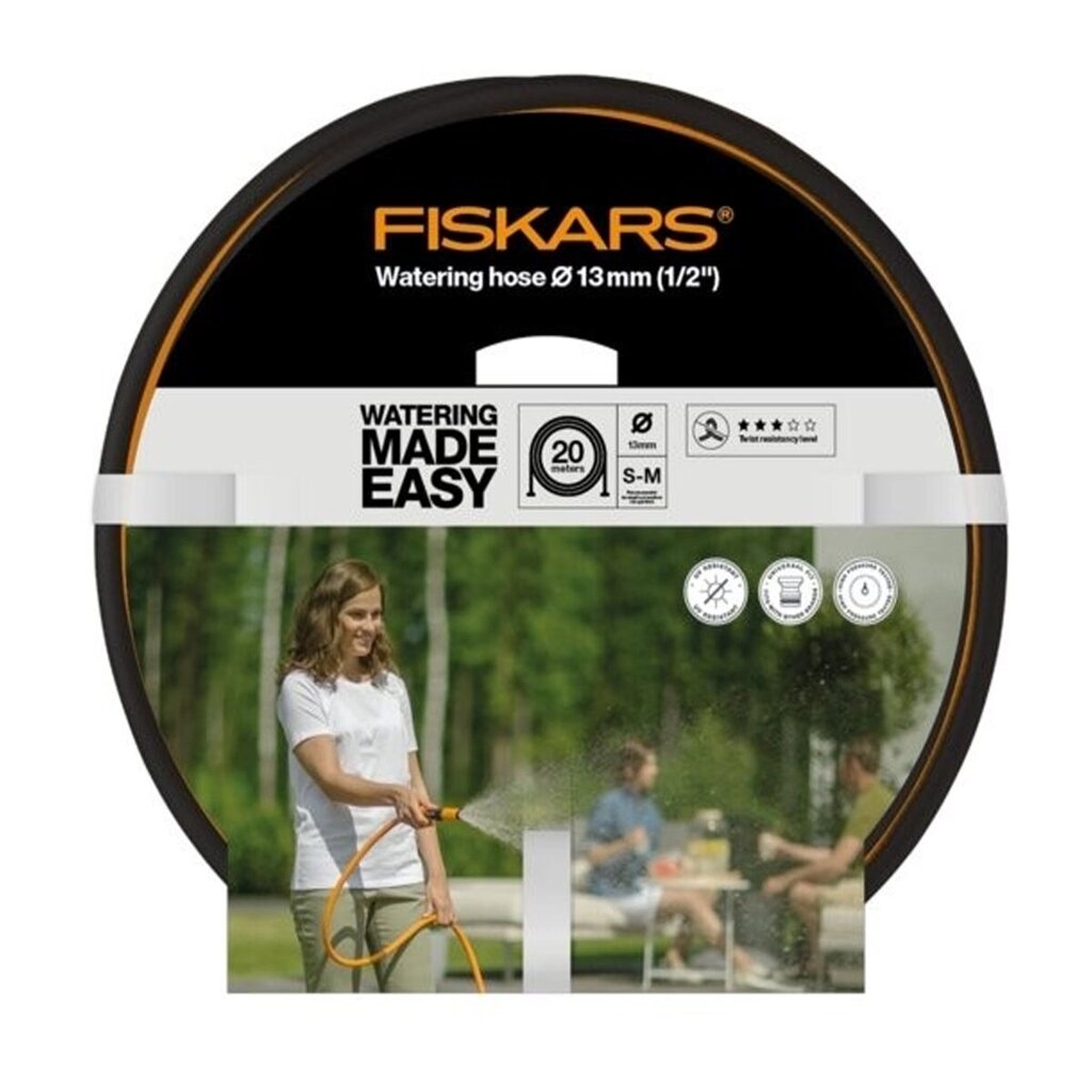 Шланг поливочный 1/2" 20 м FISKARS Q3 от компании ИП Фомичев - фото 1