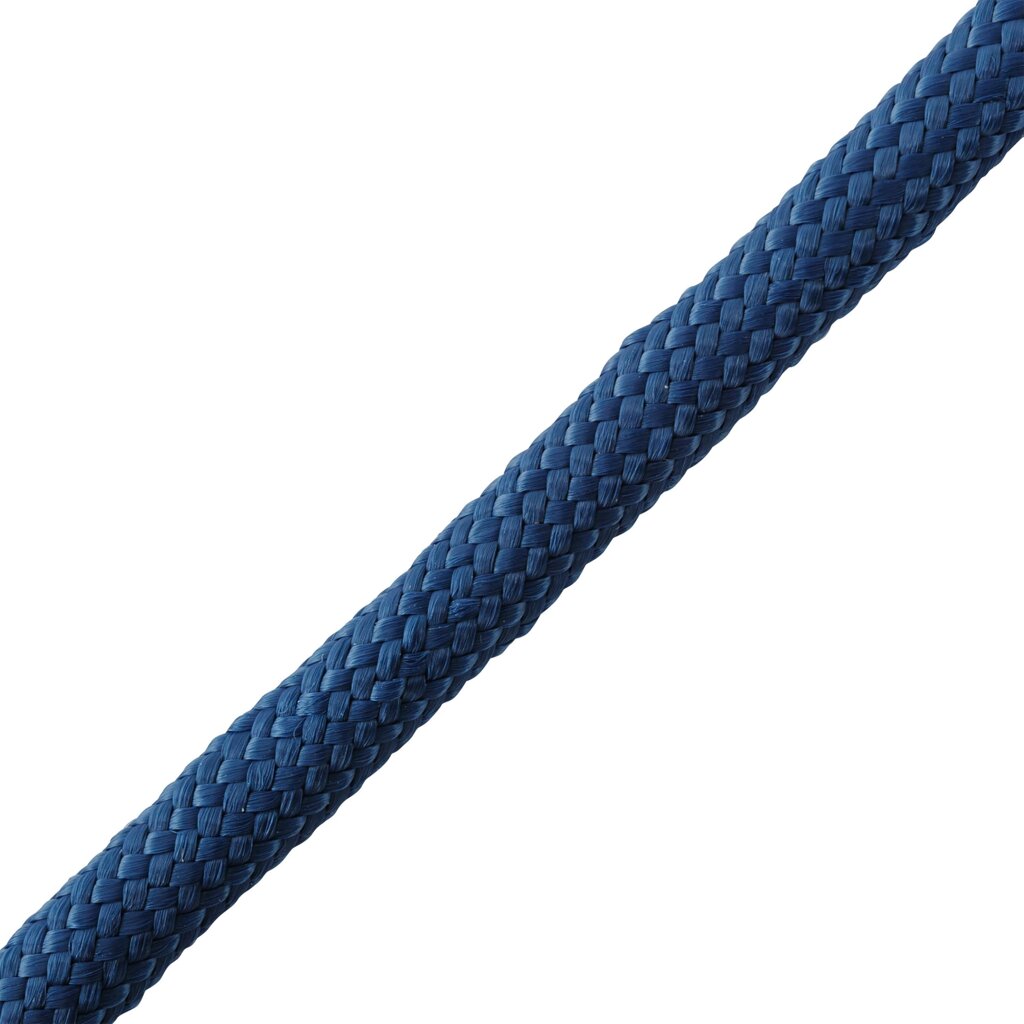 Шнур плетеный  6 мм 10 м полипропиленовый, цвет синий STANDERS от компании ИП Фомичев - фото 1