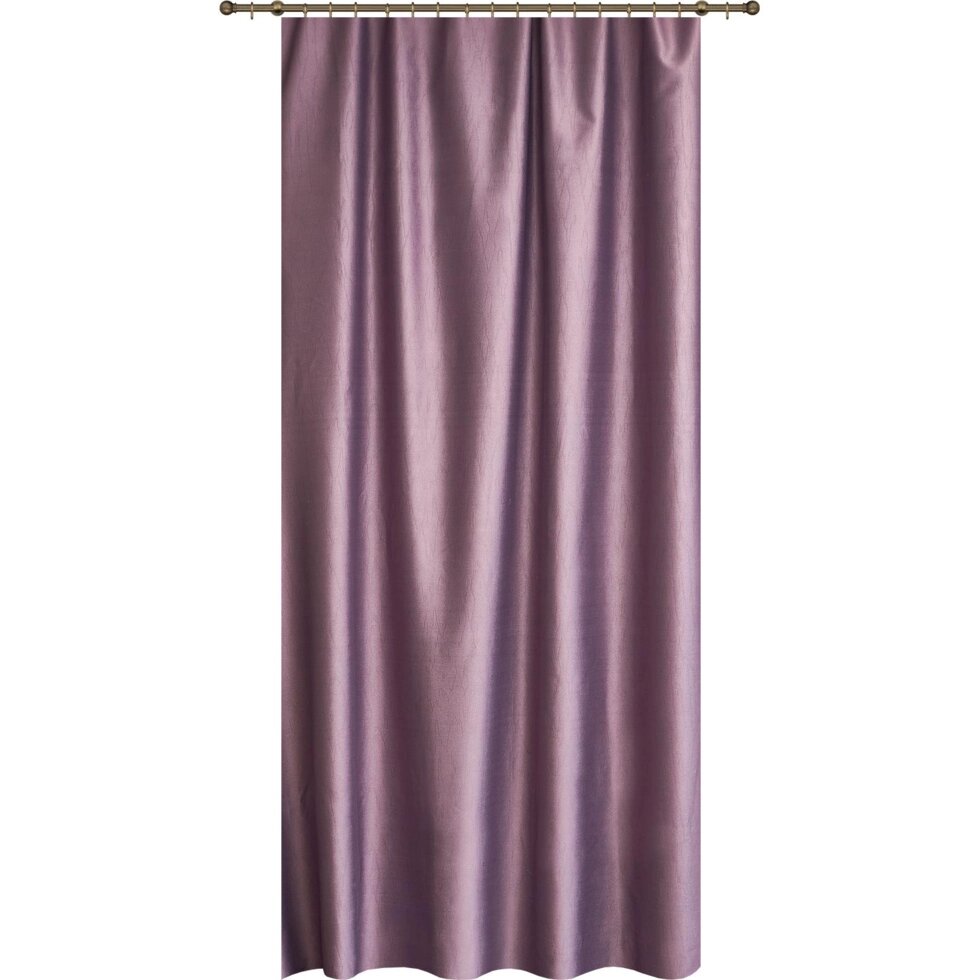 Штора на ленте блэкаут «Тиснение» 160x260 см цвет фиолетовый от компании ИП Фомичев - фото 1