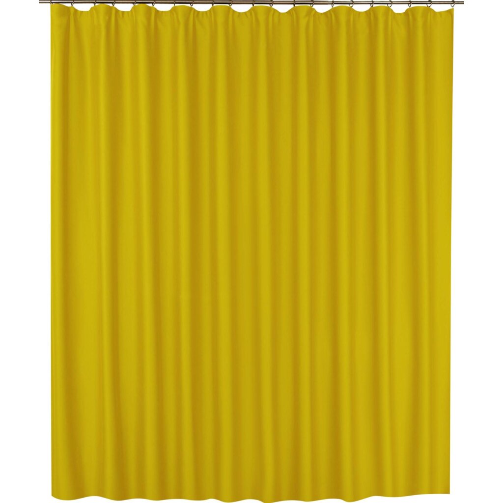 Штора на ленте Flame 250x300 см цвет желтый от компании ИП Фомичев - фото 1