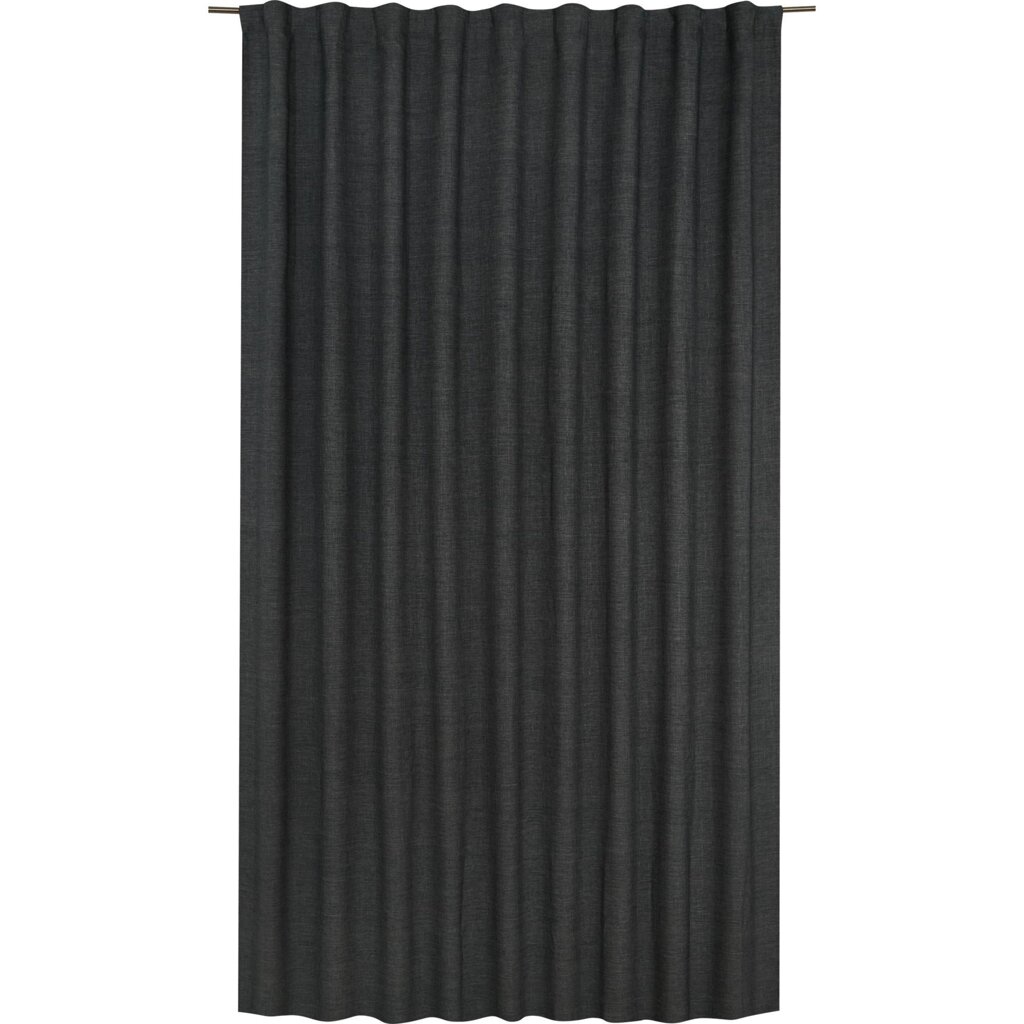 Штора на ленте со скрытыми петлями Inspire Malonn 200x280 см цвет темно-серый Paris 2 от компании ИП Фомичев - фото 1