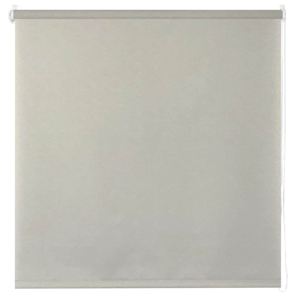 Штора рулонная Inspire Шантунг 100х160 см цвет серый от компании ИП Фомичев - фото 1
