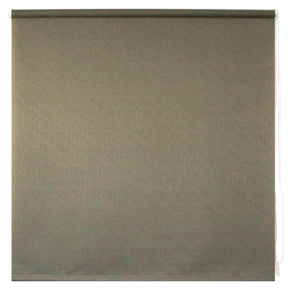 Штора рулонная Inspire Шантунг 140х175 см цвет мокко от компании ИП Фомичев - фото 1