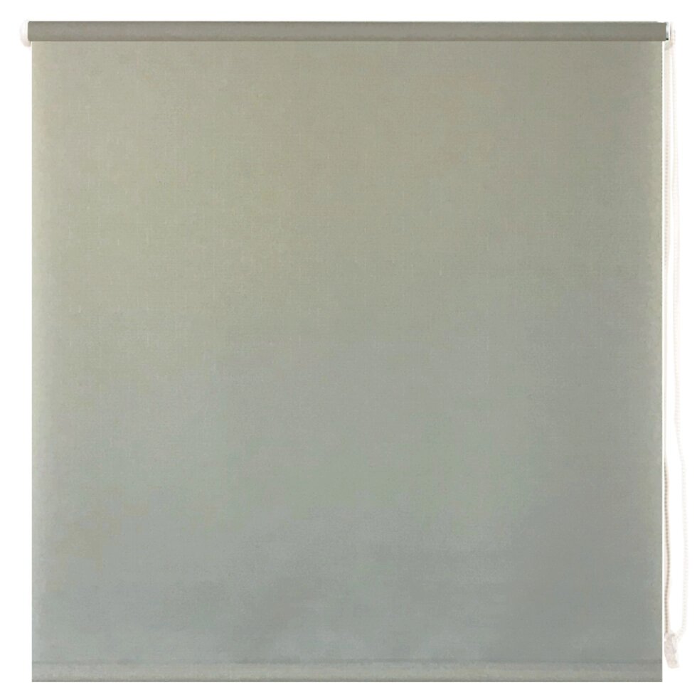 Штора рулонная Inspire Шантунг 140х175 см цвет серый от компании ИП Фомичев - фото 1