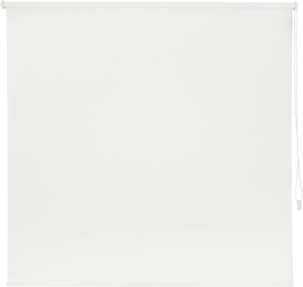 Штора рулонная Inspire Шантунг 160х175 см цвет белый от компании ИП Фомичев - фото 1
