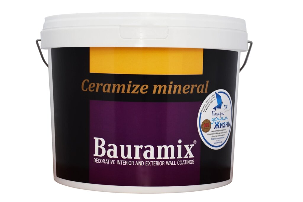 Штукатурка декоративная Ceramize Mineral 442 М, эффект песка, 15 кг от компании ИП Фомичев - фото 1