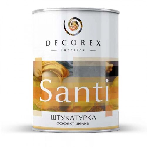 Штукатурка декоративная DecorEX Santi (Санти) 3,7кг от компании ИП Фомичев - фото 1
