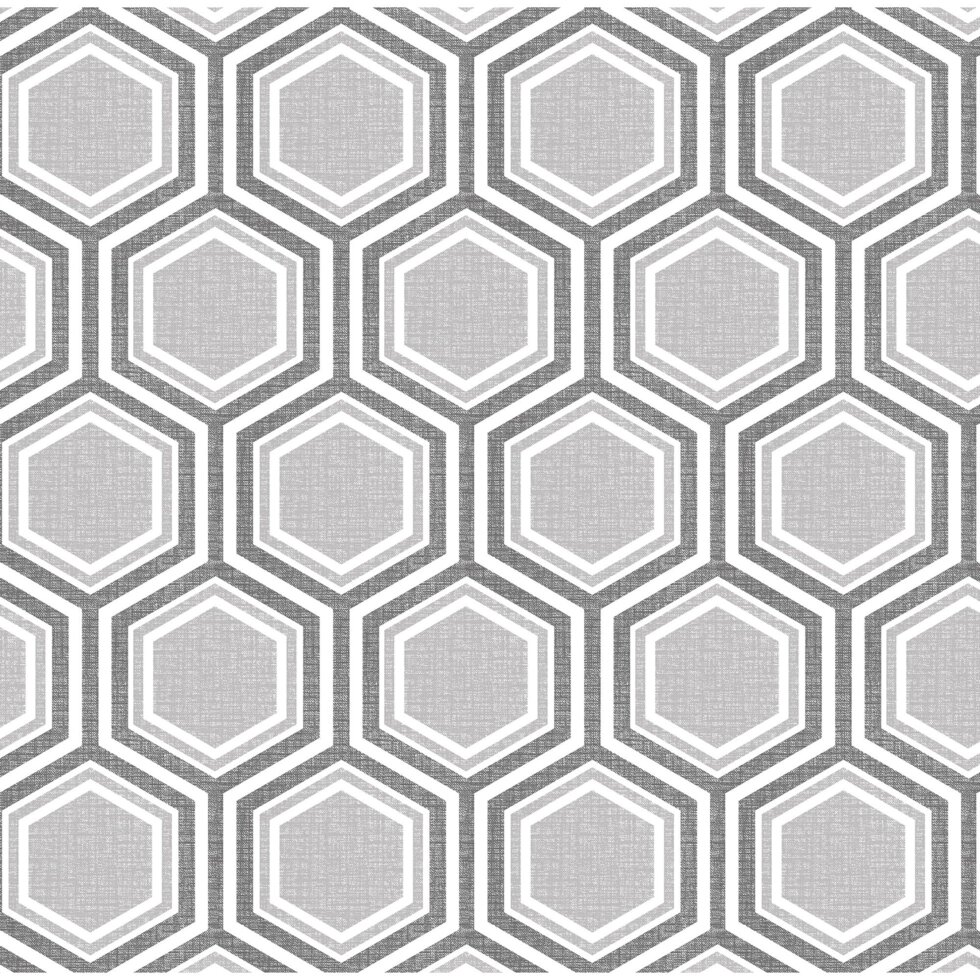 Скатерть Соты, прямоугольная, 160x135 см, цвет серый от компании ИП Фомичев - фото 1