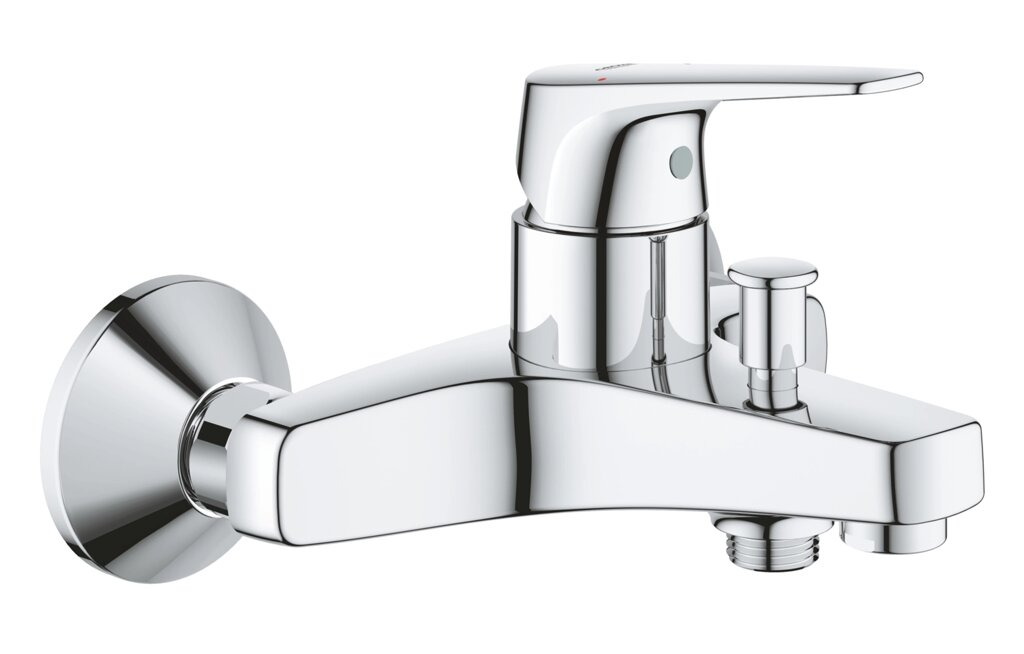 Смеситель для ванны Grohe BauFlow 23601000 однорычажный цвет хром от компании ИП Фомичев - фото 1