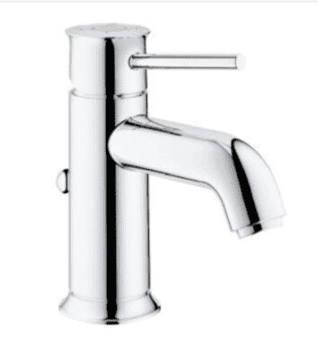 Смеситель GROHE для раковины с донным клапаном Start Classic S-Size 23782000 от компании ИП Фомичев - фото 1