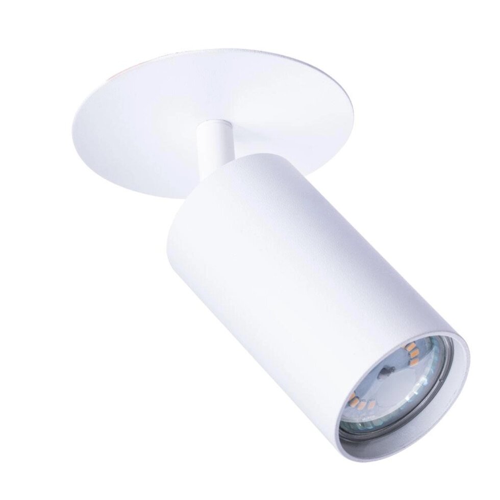 Спот поворотный Arte Lamp Cefeo, 1 лампа, 2 м?, цвет белый от компании ИП Фомичев - фото 1
