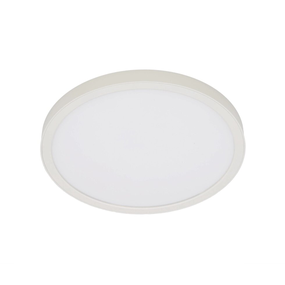 Спот встраиваемый/накладной светодиодный влагозащищенный Inspire Manoa, 173 мм, нейтральный белый свет, цвет белый от компании ИП Фомичев - фото 1