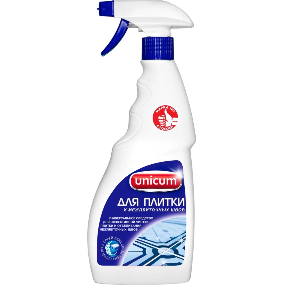 Средство чистящее для плитки и межплиточных швов Unicum 0.5 л от компании ИП Фомичев - фото 1
