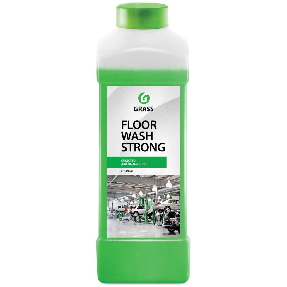 Средство для мытья полов Floor Wash Strong 1 л от компании ИП Фомичев - фото 1