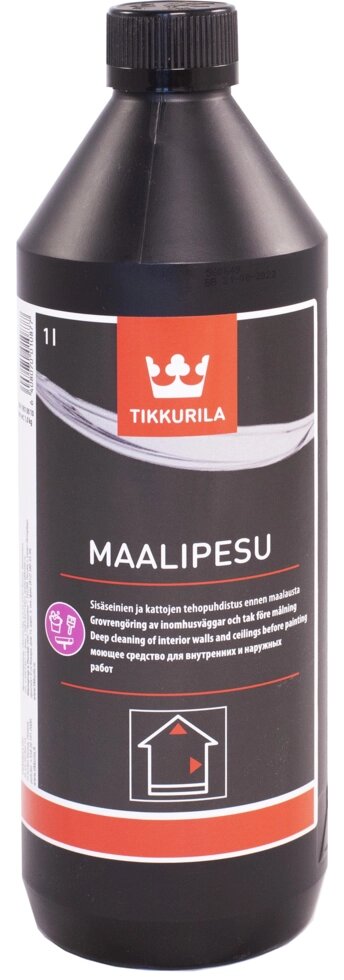 Средство моющее Tikkurila Maalipesu 1 л от компании ИП Фомичев - фото 1