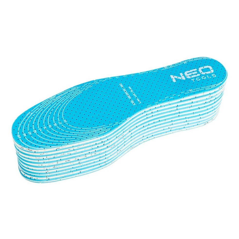 Стелька для обуви Neo Actifresh, универсальный размер, 10 шт. от компании ИП Фомичев - фото 1