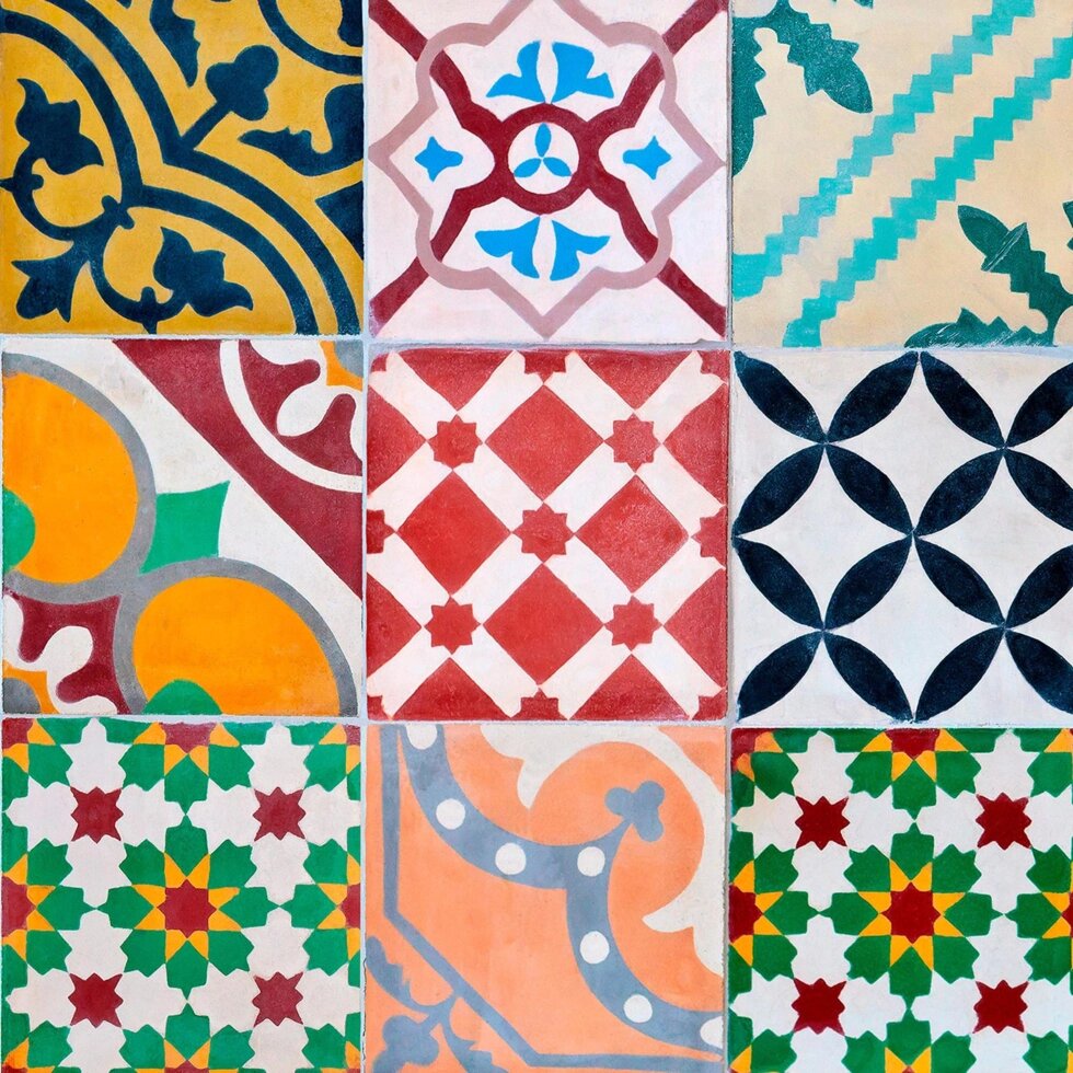 Стеновая панель «Марокко», 240х0.6х60 см, ДСП, цвет разноцветный от компании ИП Фомичев - фото 1