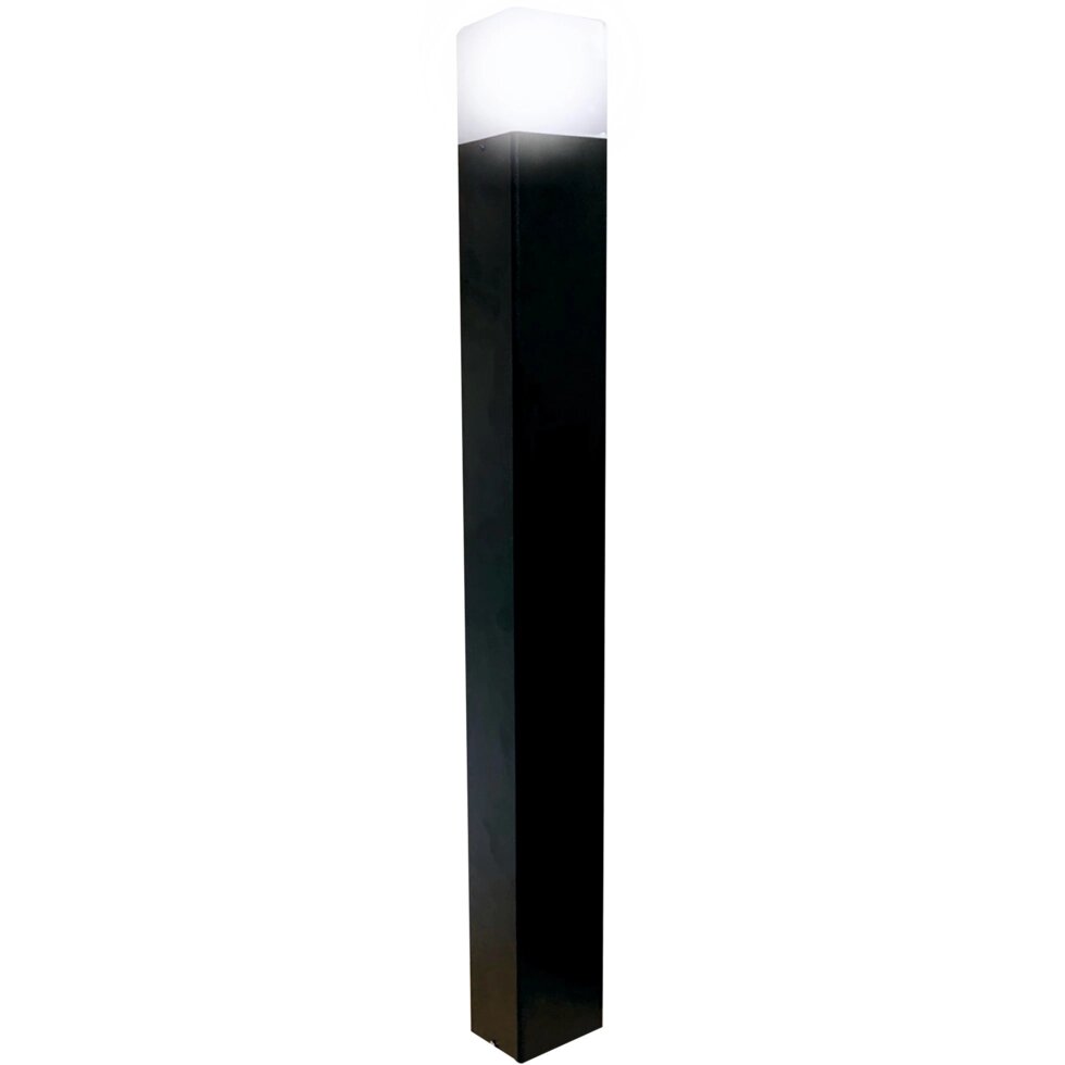 Столб уличный «Классика» 80 см цвет чёрный от компании ИП Фомичев - фото 1