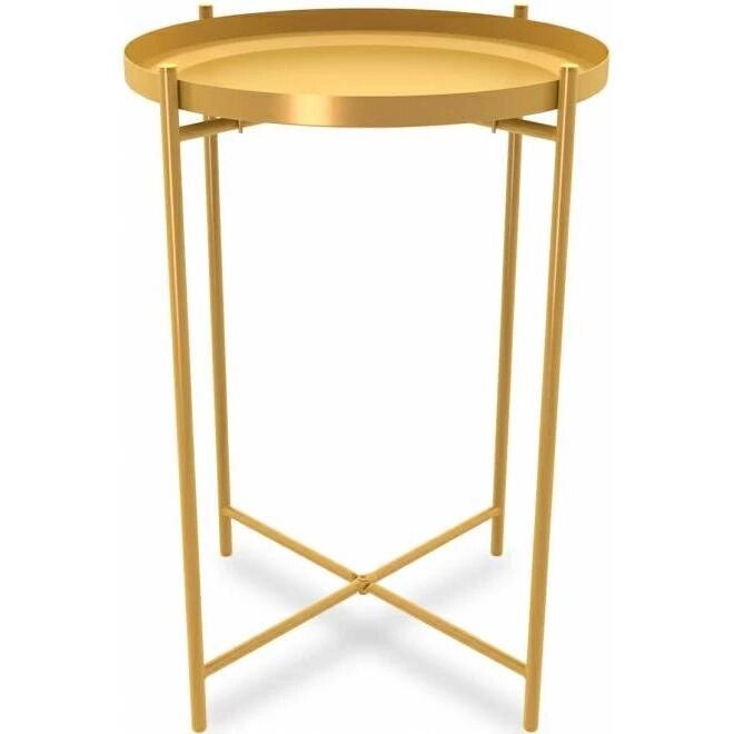 Столик кофейный Sheffilton 52x37.2 см цвет золото от компании ИП Фомичев - фото 1