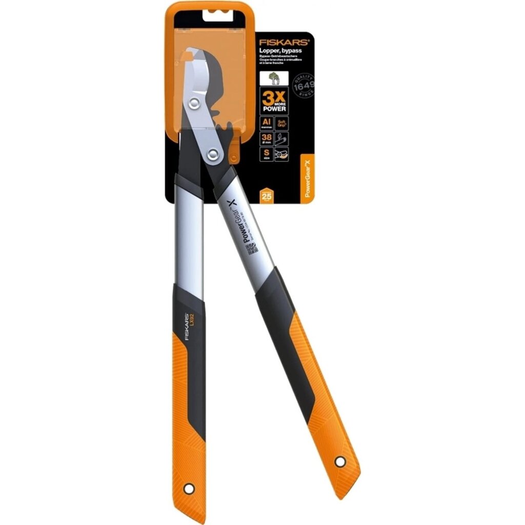 Сучкорез плоскостной LX92 FISKARS PowerGear X малый от компании ИП Фомичев - фото 1