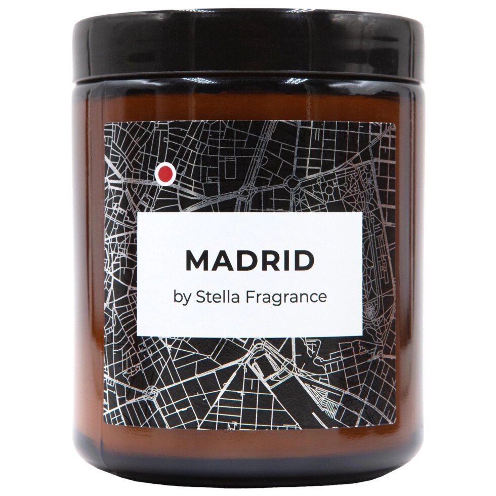 Свеча ароматическая Stella Fragrance Madrid 250 г от компании ИП Фомичев - фото 1