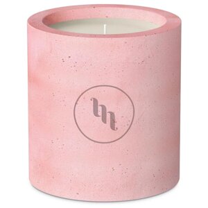 Свеча ароматизированная в гипсе Arabesque розовая 7 см