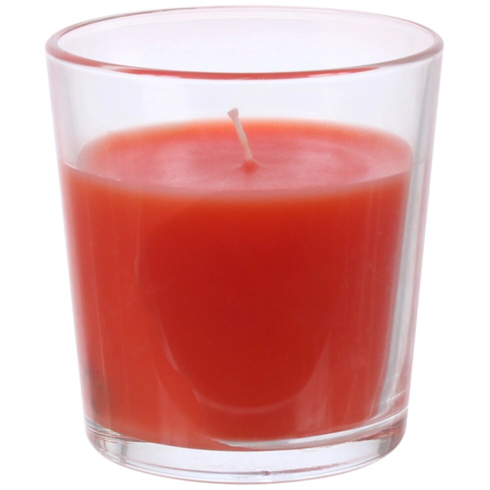 Свеча ароматизированная в стакане «Апельсин с бергамотом» от компании ИП Фомичев - фото 1