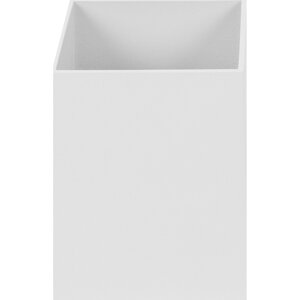 Светильник накладной квадратный, GU10, 8 см, цвет белый