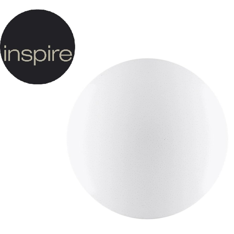Светильник настенно-потолочный светодиодный Inspire Simple 20 м? нейтральный белый свет цвет белый от компании ИП Фомичев - фото 1