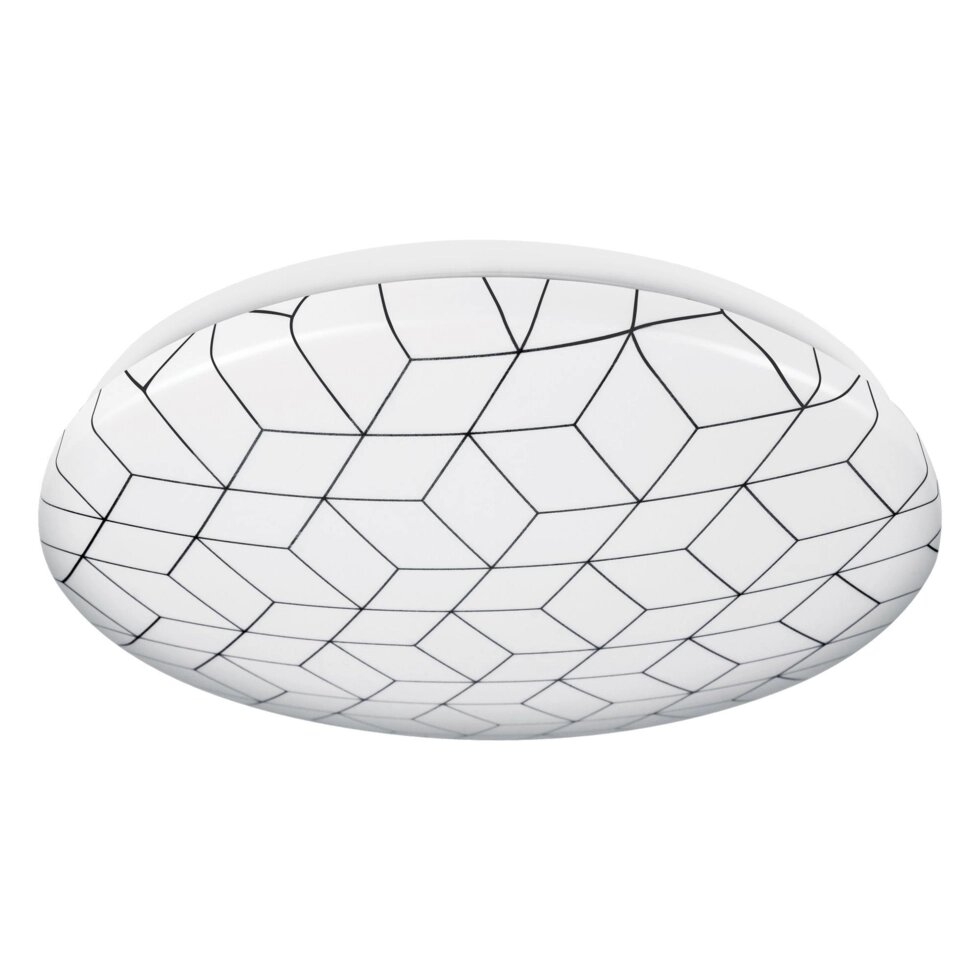Светильник настенно-потолочный светодиодный Lumin Arte Mosaic C14LLW55W, 30 м?, холодный белый свет, цвет белый от компании ИП Фомичев - фото 1