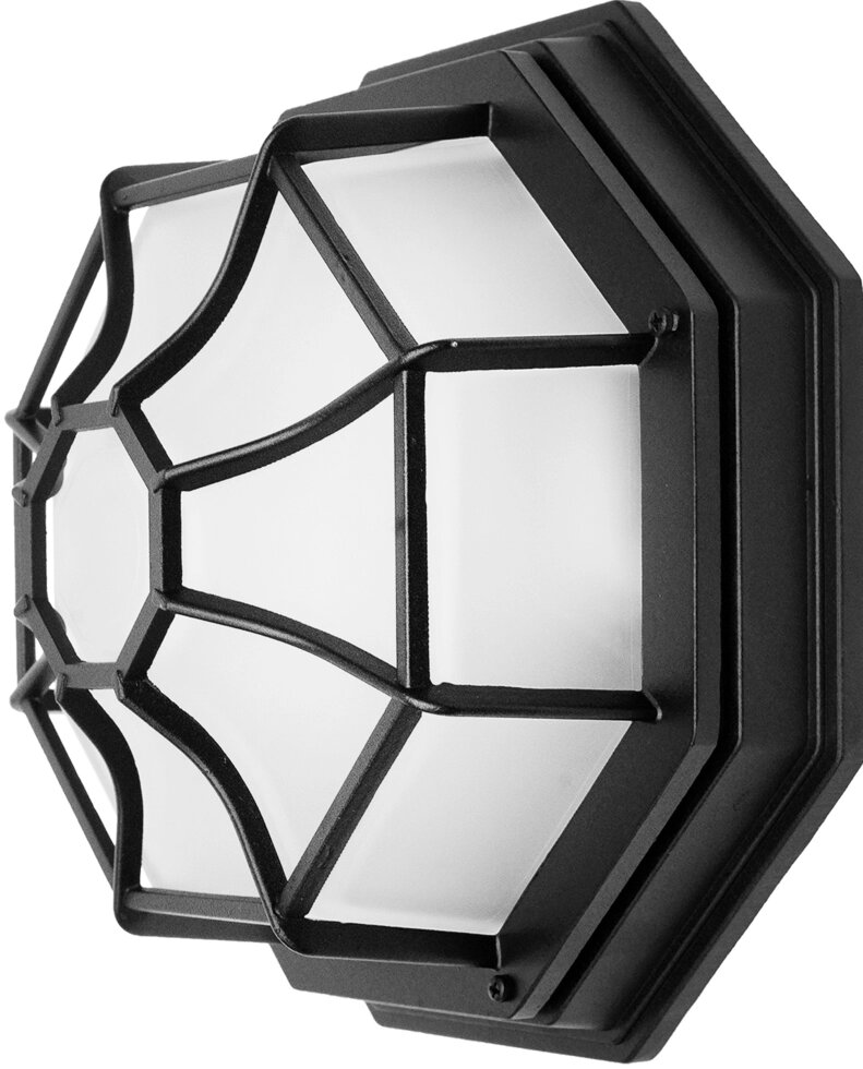 Светильник настенный уличный Pegas 100 Вт IP65 цвет чёрный от компании ИП Фомичев - фото 1