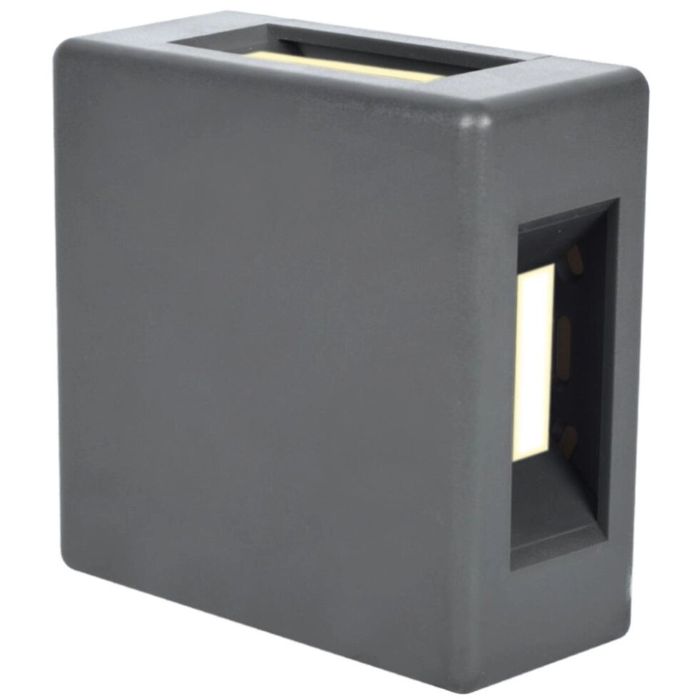 Светильник настенный уличный светодиодный влагозащищенный Duwi Nuovo 24267 3 IP54  цвет черный от компании ИП Фомичев - фото 1