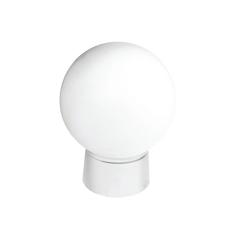 Светильник НББ 60 Вт IP20 с оптико-акустическим датчиком, накладной, шар, цвет белый от компании ИП Фомичев - фото 1