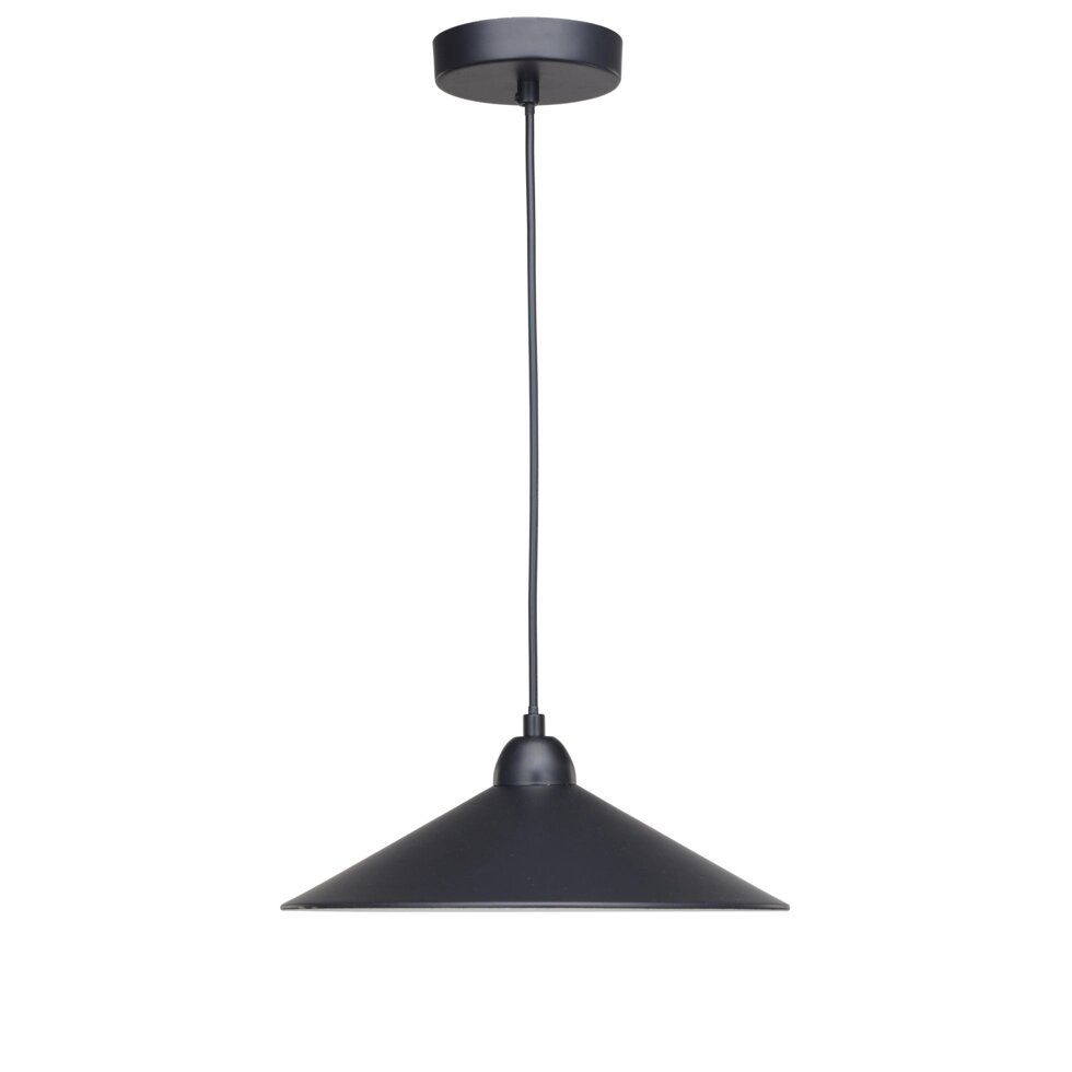 Светильник подвесной Braga, 1 лампа, цвет матовый чёрный от компании ИП Фомичев - фото 1