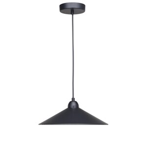 Светильник подвесной Braga, 1 лампа, цвет матовый чёрный
