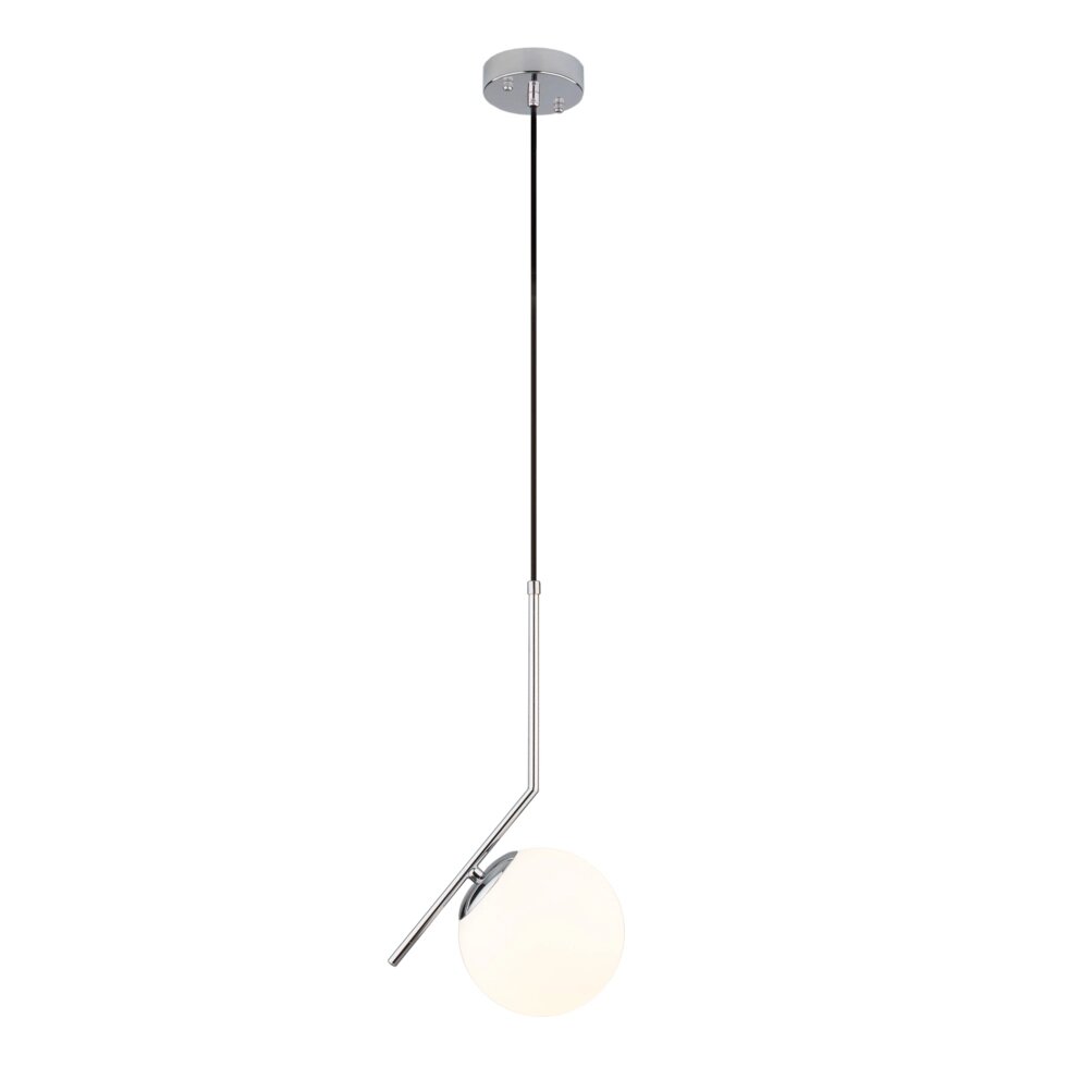 Светильник подвесной Eurosvet Frost 50152/1, 1 лампа, 4 м?, цвет хром от компании ИП Фомичев - фото 1