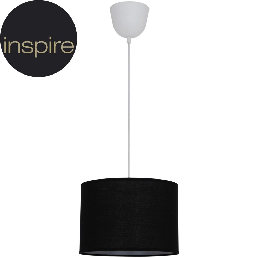 Светильник подвесной Inspire Sitia D29, 1 лампа, 2.3 м?, цвет черный от компании ИП Фомичев - фото 1