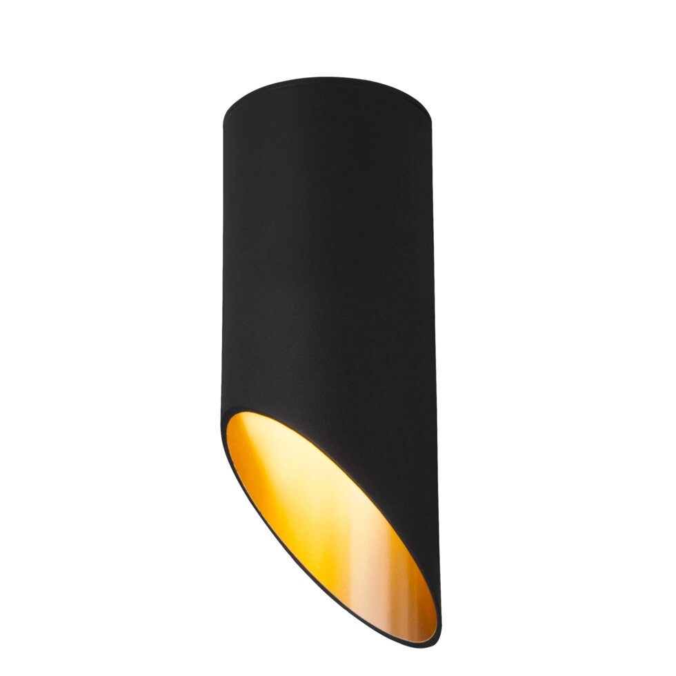 Светильник точечный накладной Elektrostandard DLN114, 2 м?, цвет чёрный/золото от компании ИП Фомичев - фото 1