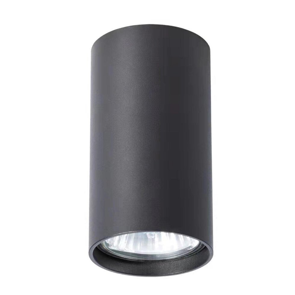 Светильник точечный накладной Ritter Arton 59951 7 GU10 цвет черный от компании ИП Фомичев - фото 1