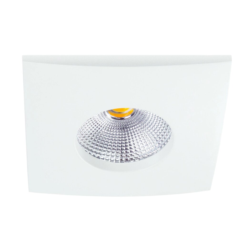 Светильник точечный светодиодный встраиваемый влагозащищенный Arte Lamp Phact под отверстие 70 мм, 3 м?, квадрат, цвет от компании ИП Фомичев - фото 1