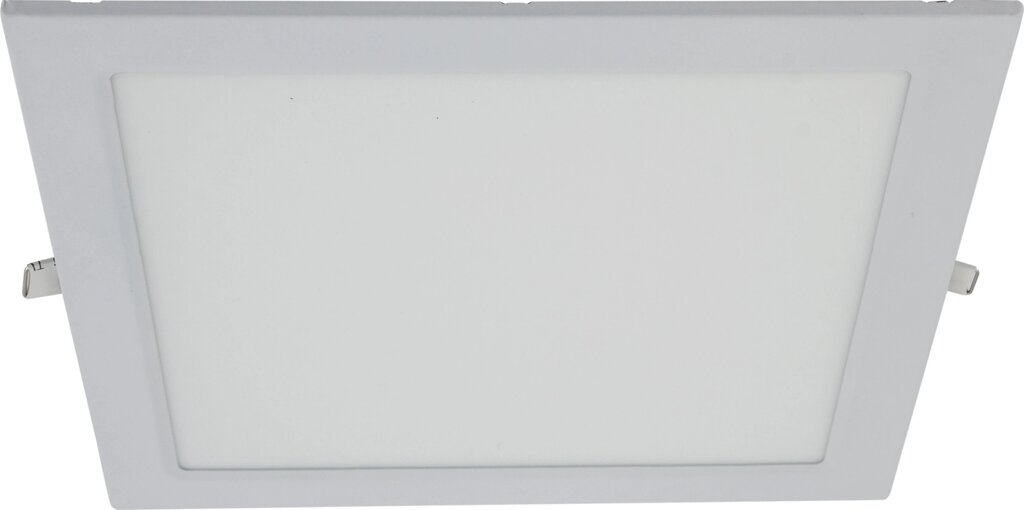 Светильник встраиваемый светодиодный квадрат 18 Вт белый свет от компании ИП Фомичев - фото 1