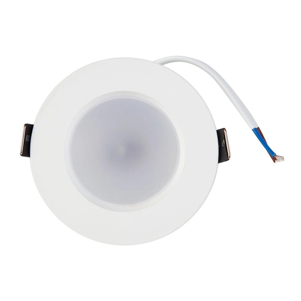 Светильник встраиваемый светодиодный Volpe Q261, 5 Вт, 4000 К, цвет белый, свет холодный белый от компании ИП Фомичев - фото 1